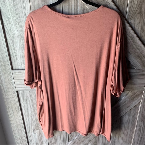 NEW W/ TAGS - Missguided Boyfriend Shirt - Pink - Picture 5 of 6